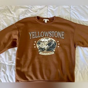 NEVER WORN Yellowstone crew neck sweater